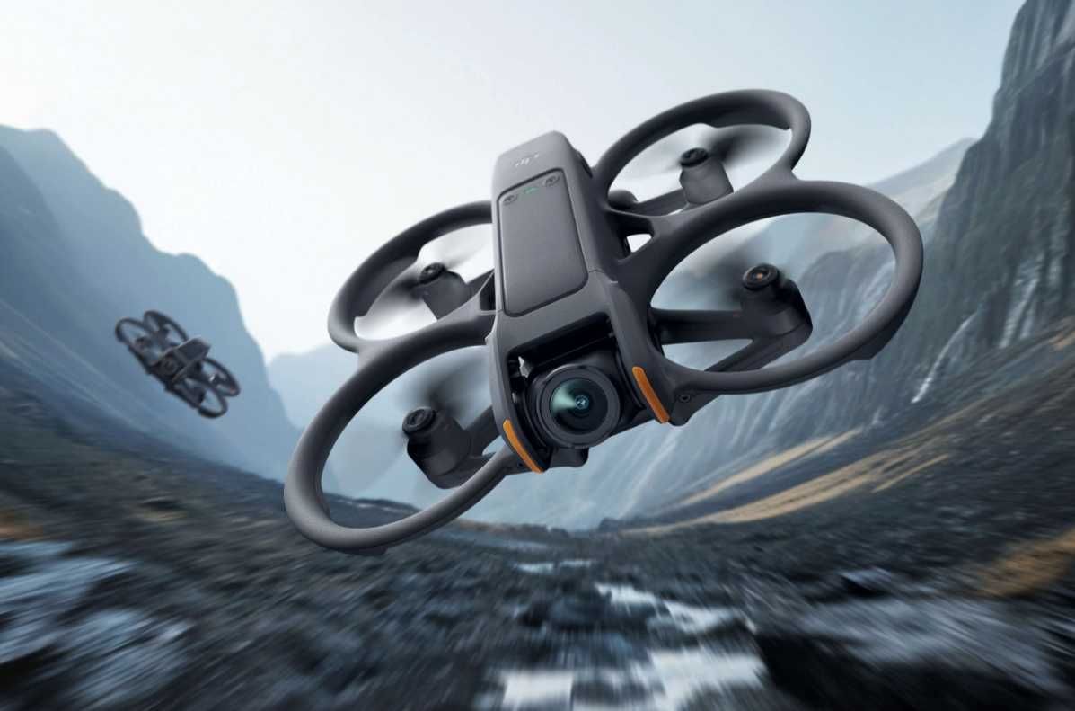 DJI FPV дрон AVATA 2 В ПЛЁНКЕ (fly more combo, 3 аккумулятора, сумка)