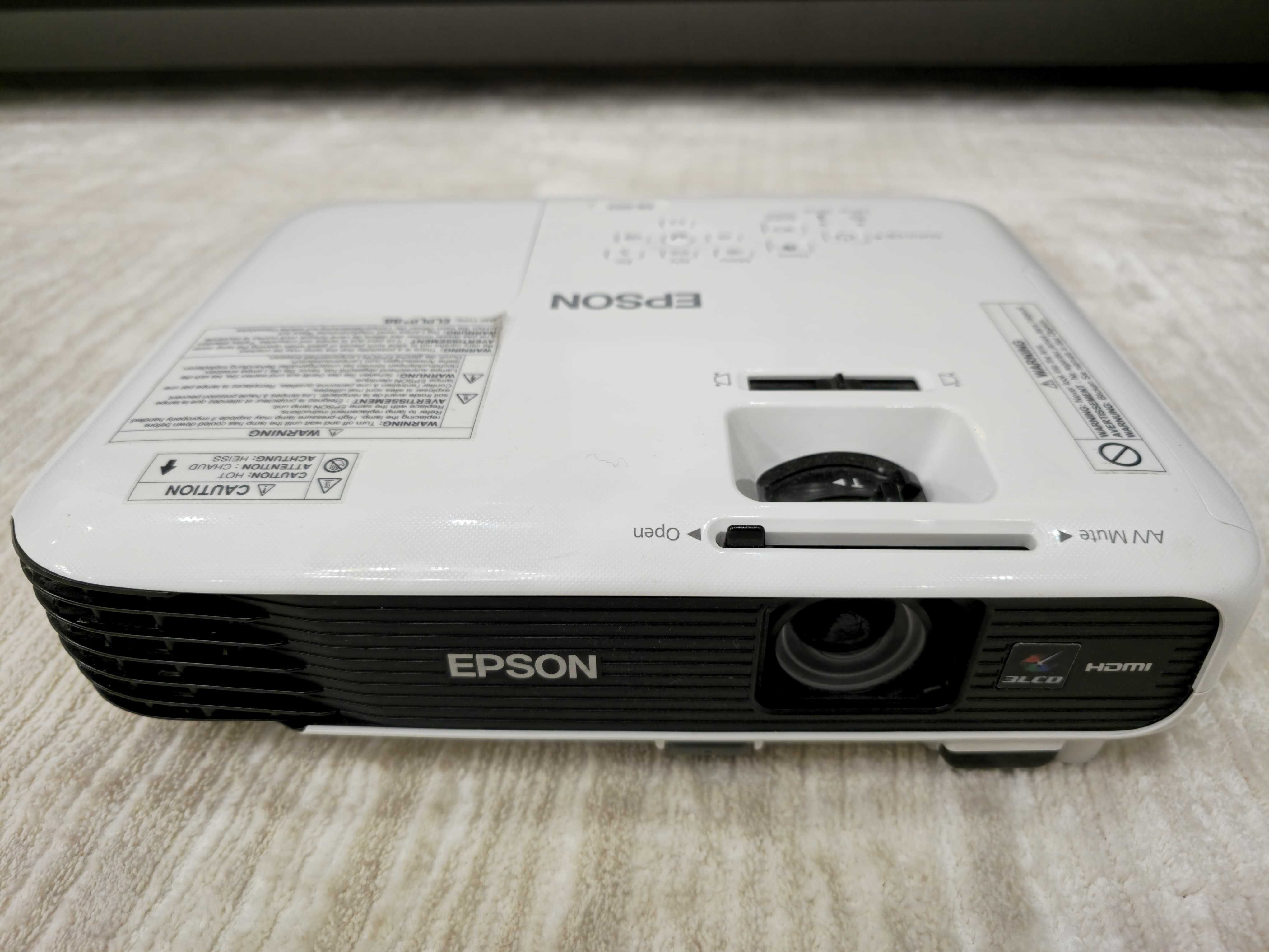 Аренда Проектор Epson + Экран + Колонка с микрофоном Астана