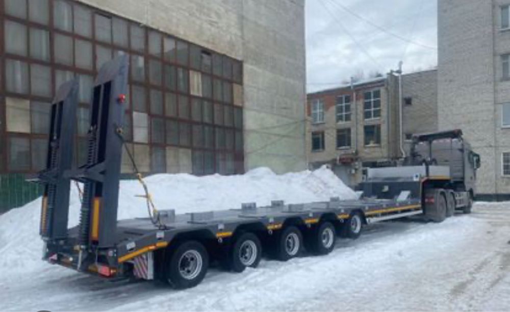 Услуги, аренда и заказ длиномера, трала, шаланда, полуприцеп