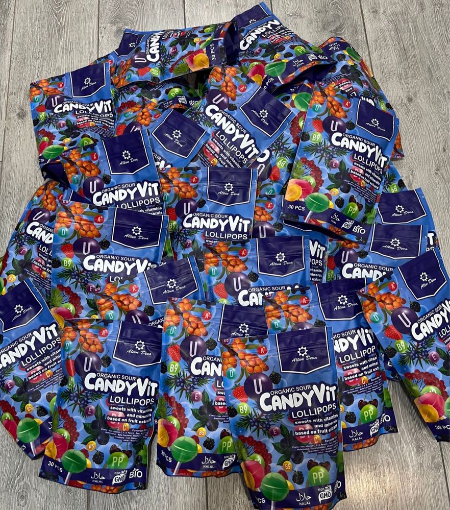 Чупа-чупсы без сахара леденцы Candy vit