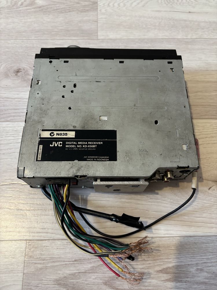 Магнитола JVC KD-X50BT. Колонки, динамики 6x9 5 Element