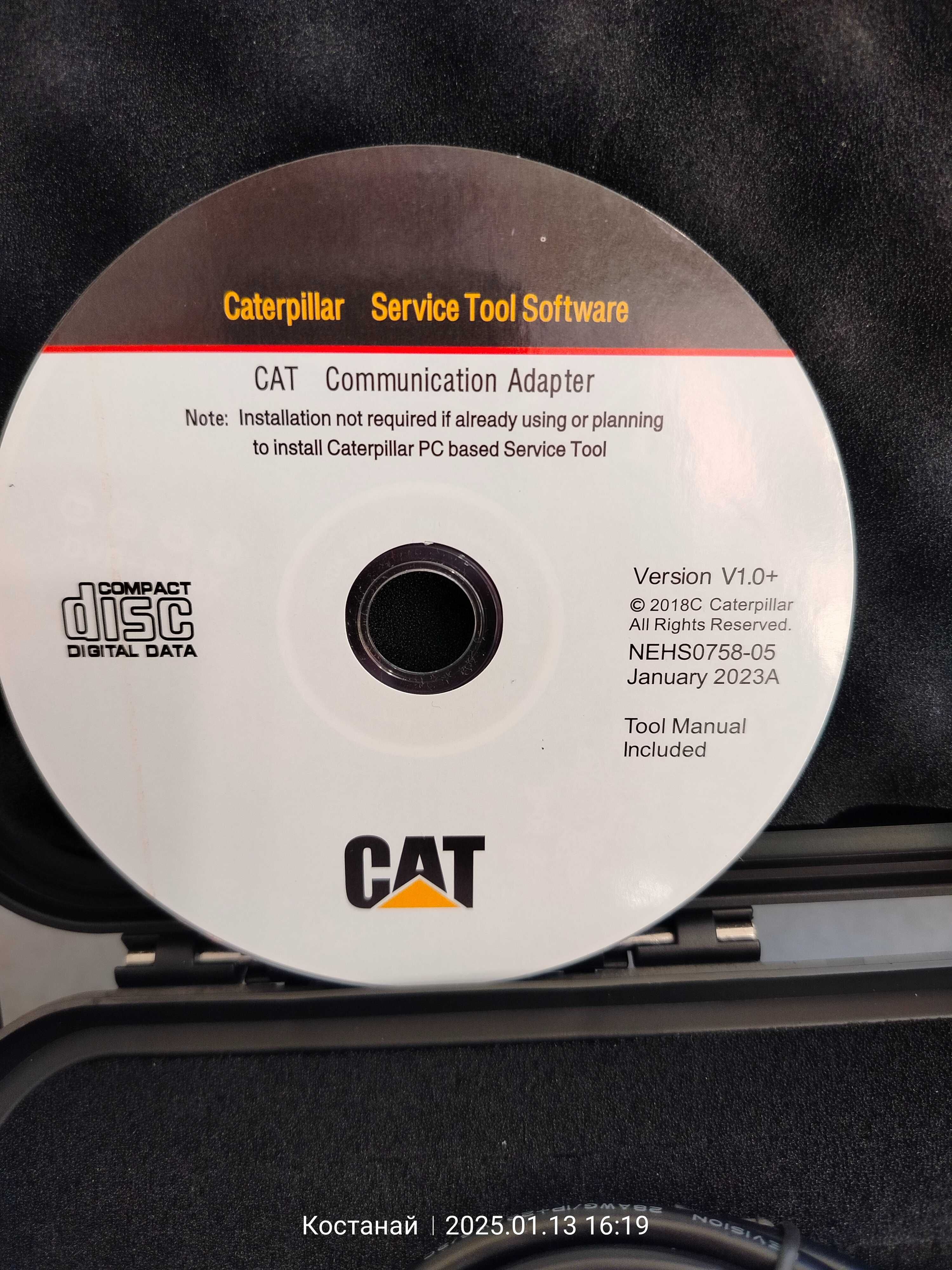 Сканер CAT ET Diagnostic Comm Adapter. На базе PANASONIC CF 53, ET,SIS