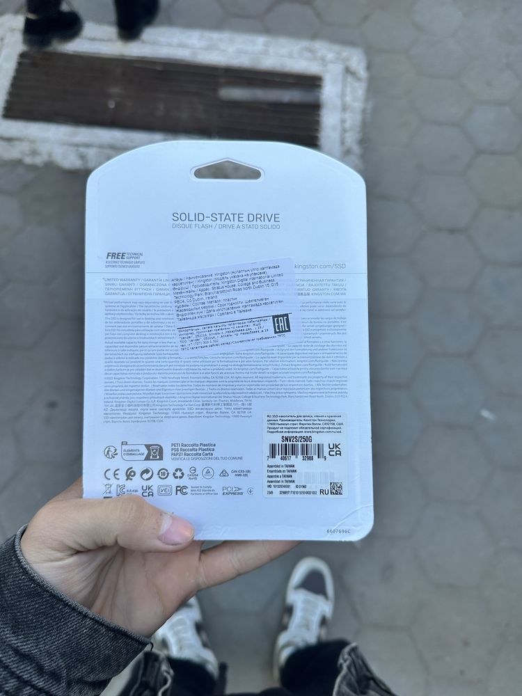 Ssd накопитель Kingston