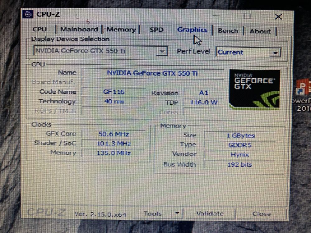 Видеокарта GTX 550ti 1gb