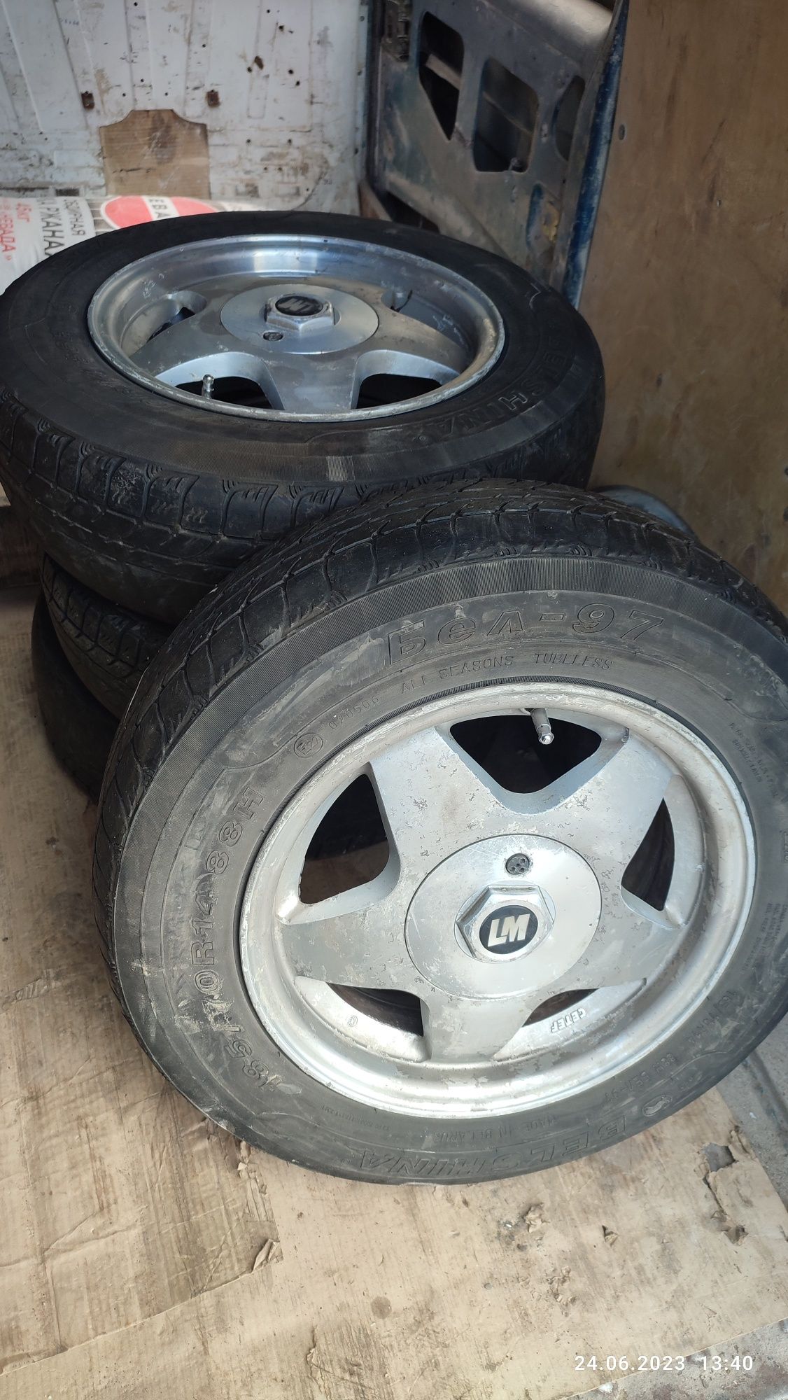 R14" 5*114.3 вылет ЕТ 35 Франция литьё