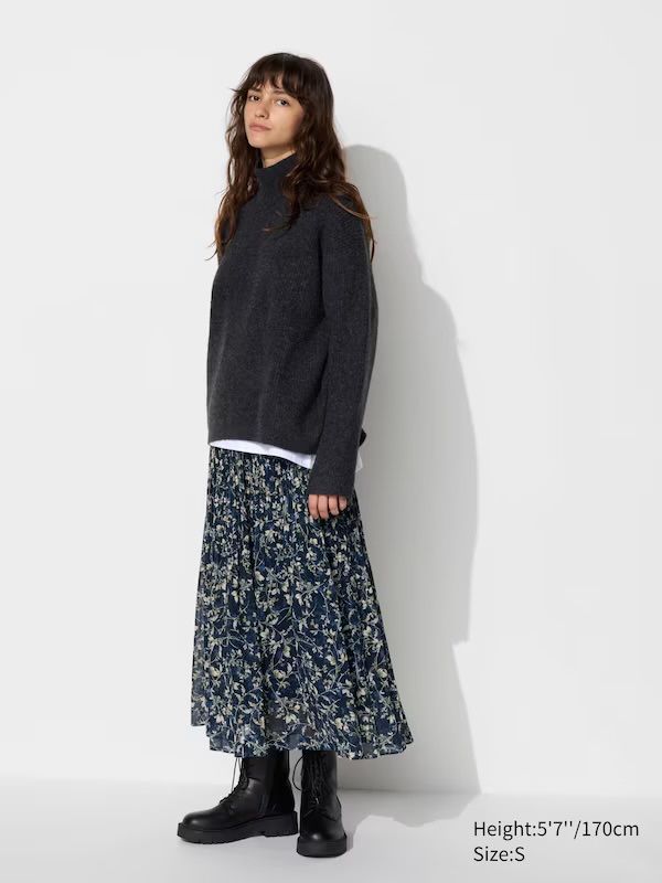 Юбка плиссе Uniqlo