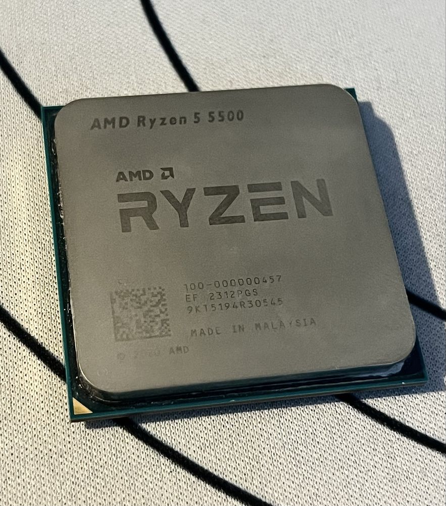 Ryzen 5 5500, 6 ядер, 12 потоков, am4