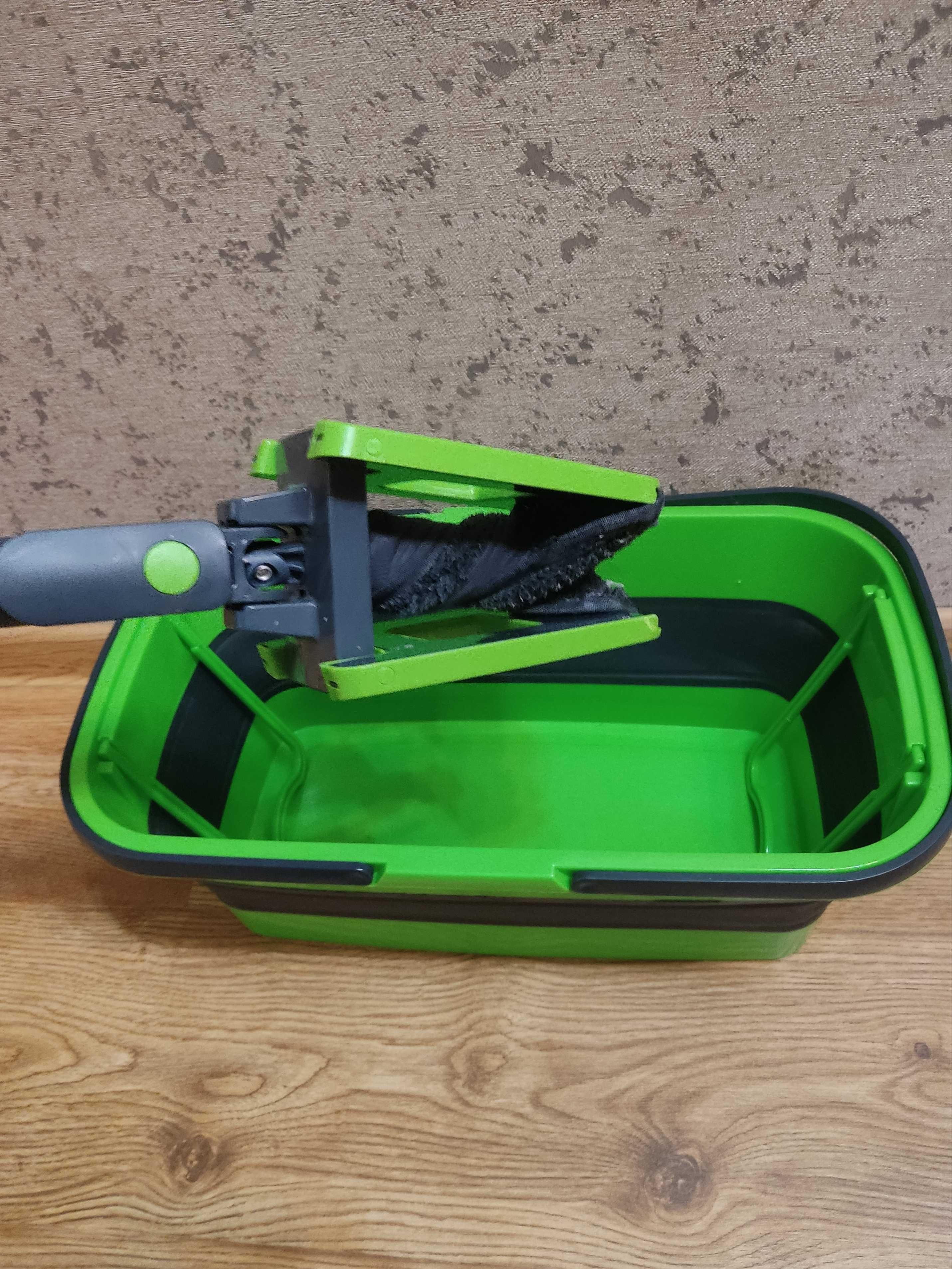 швабра самоотжим green fiber