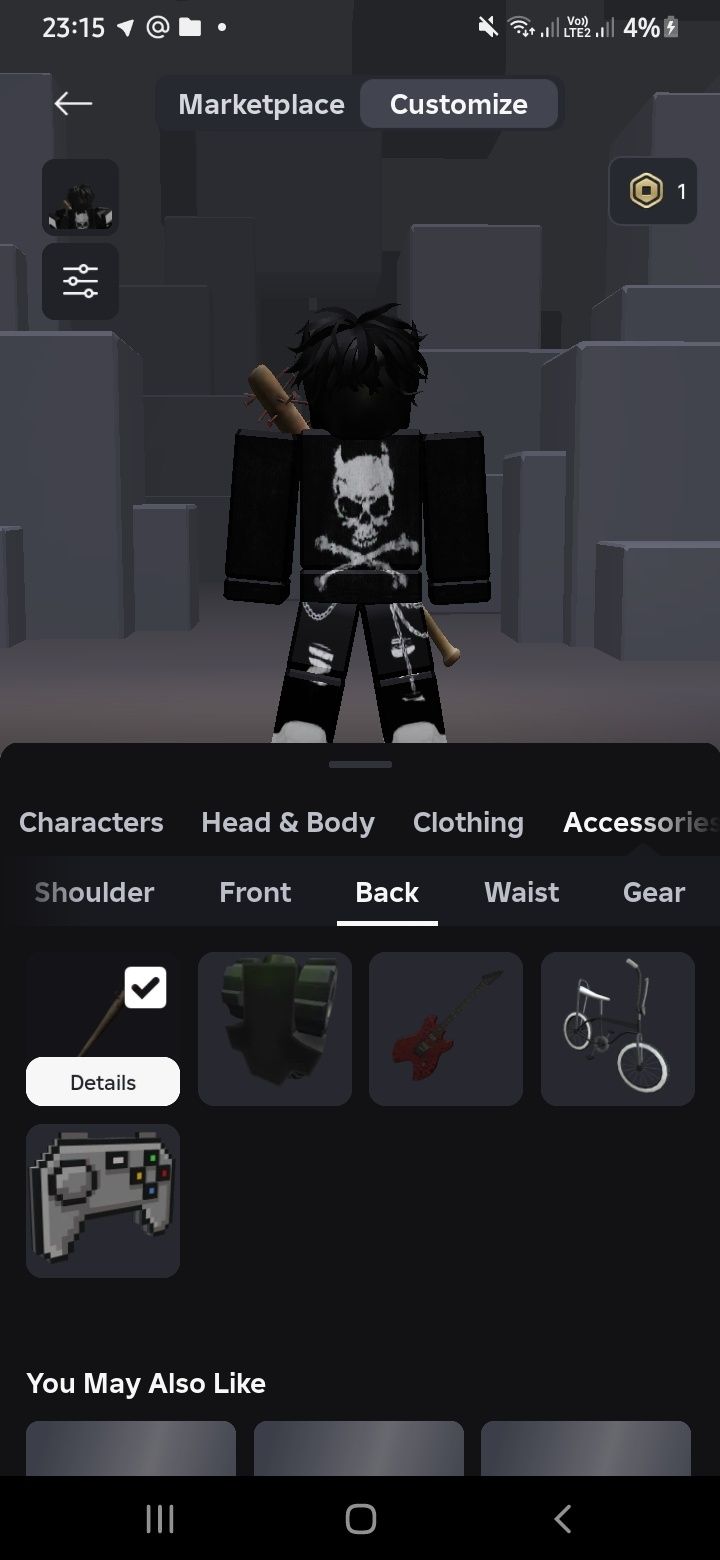Аккаунт roblox жирный