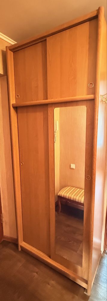 Шкаф 2-х дверный с Зеркалом в Прихожую Белорусский