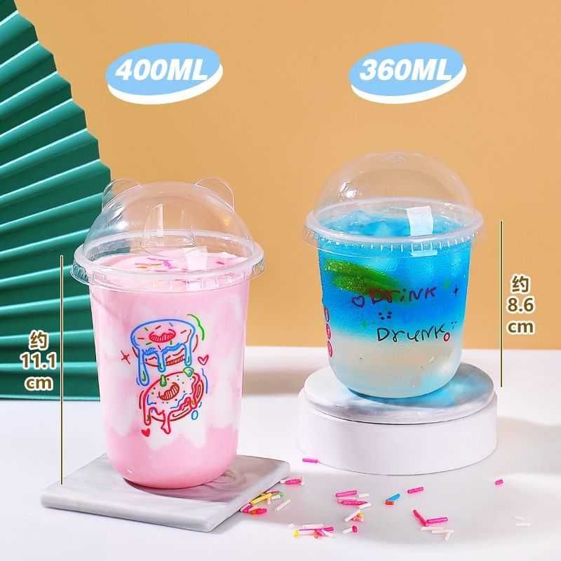 Стаканы с принтом, Бабл ти, тапиока, сухие напитки, топпинг Bubble tea