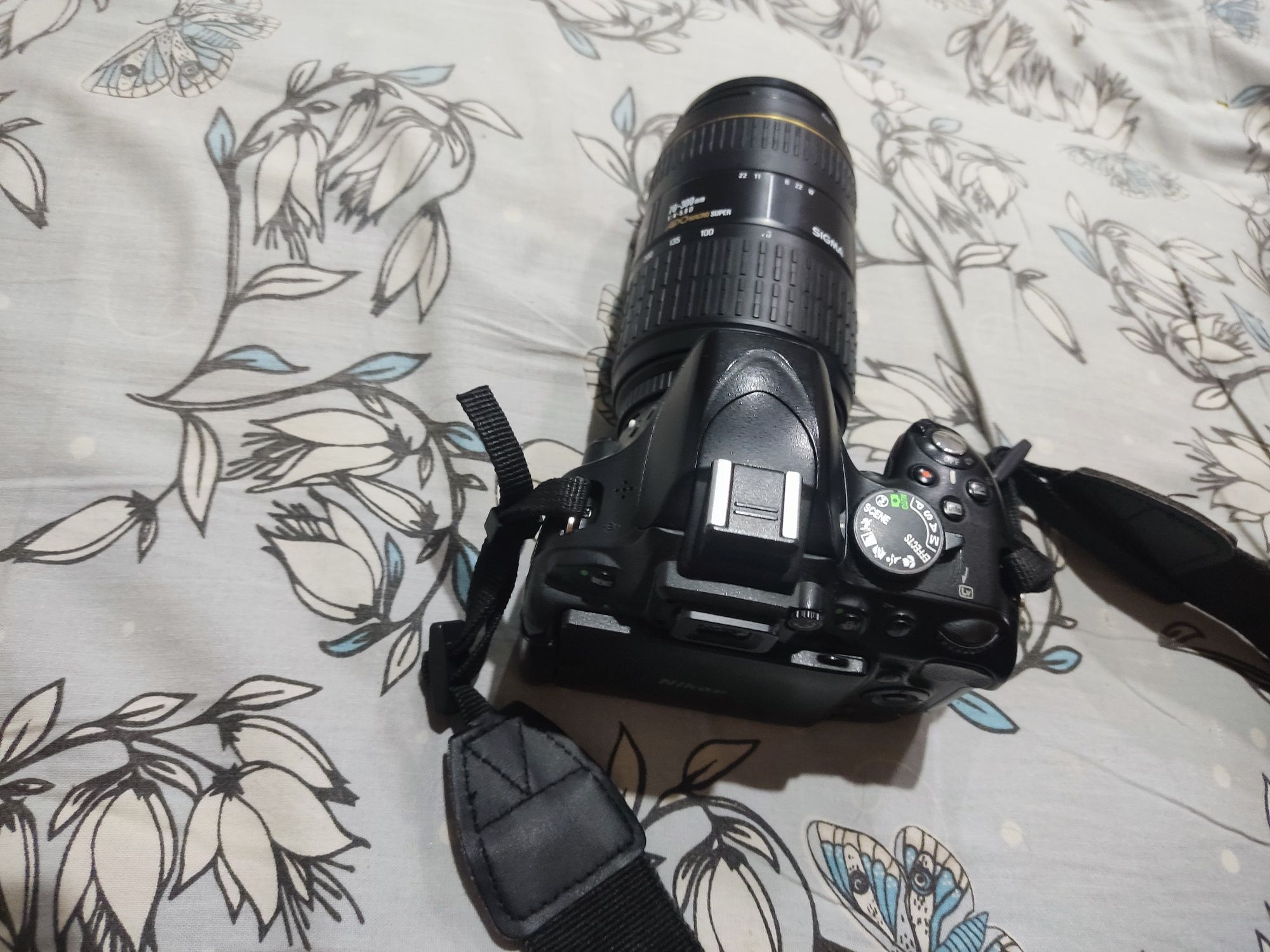 объектив Sigma 70-300mm в комплекте с камерой Nikon D5100