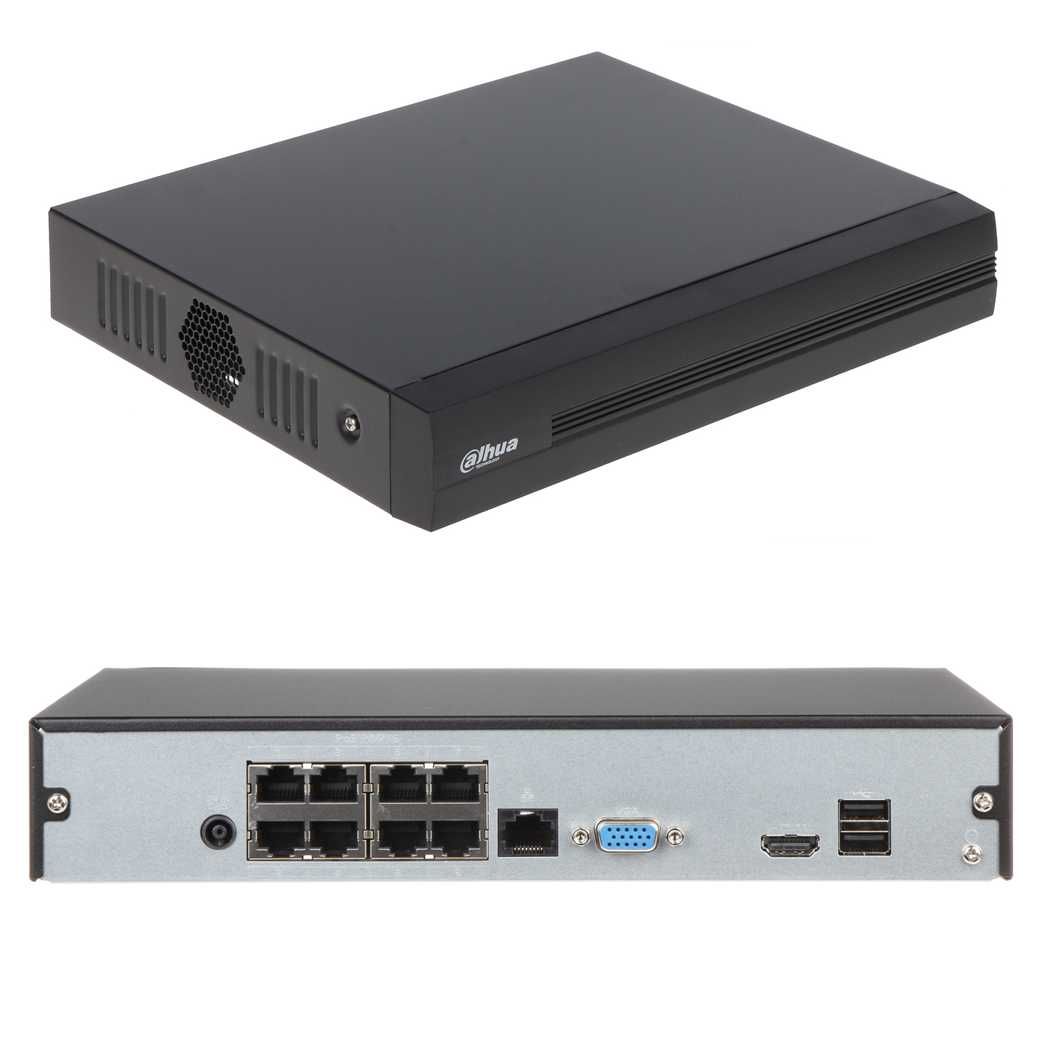 Сетевой видеорегистратор  с PoE Dahua DHI-NVR1108HS-8P-S3/H