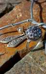 Серебряные 925пр украшения скань