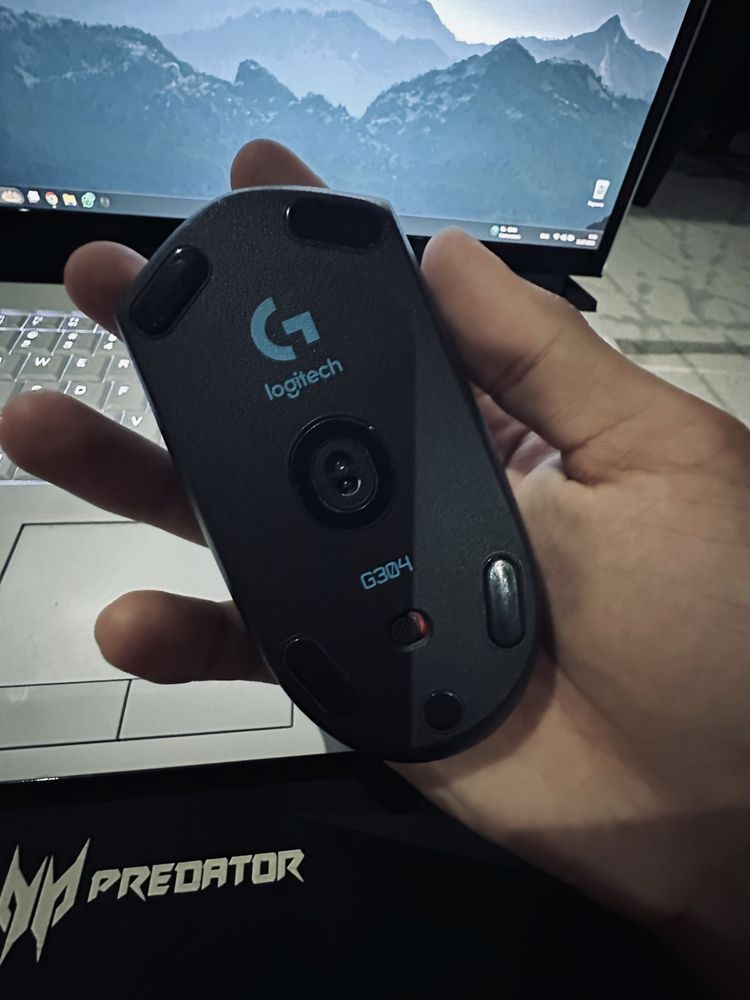 logitech g304 мышка в новом состоянии
