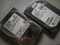 продам жесткие диски (HDD) 3 шт. за 7000 тнг, на 500 GB  б\у