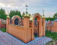 Куполы и  полумесяцы (Айшык) для Мазара. Зират.