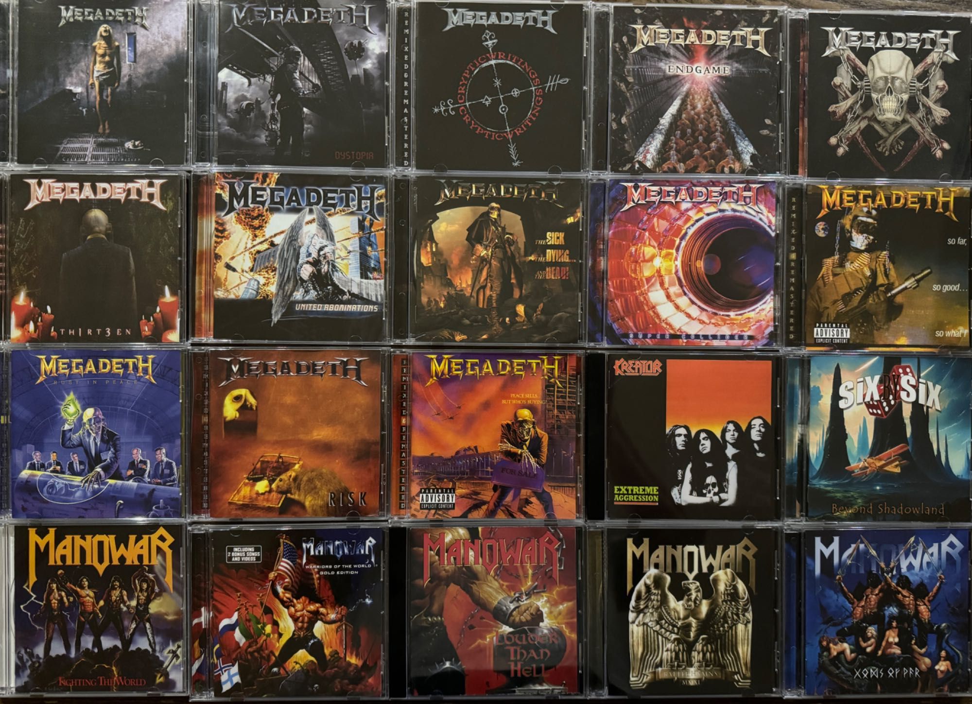 Cd Accept Manowar Kiss Ozzy Judas Priest и другие