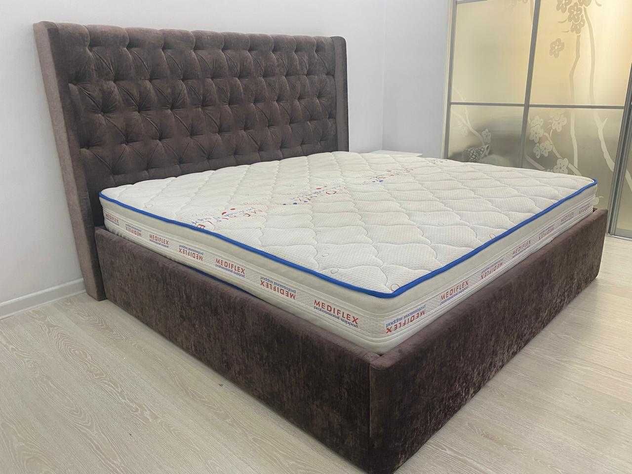 Двуспальная кровать с матрасом Askona 200x200 — срочно!