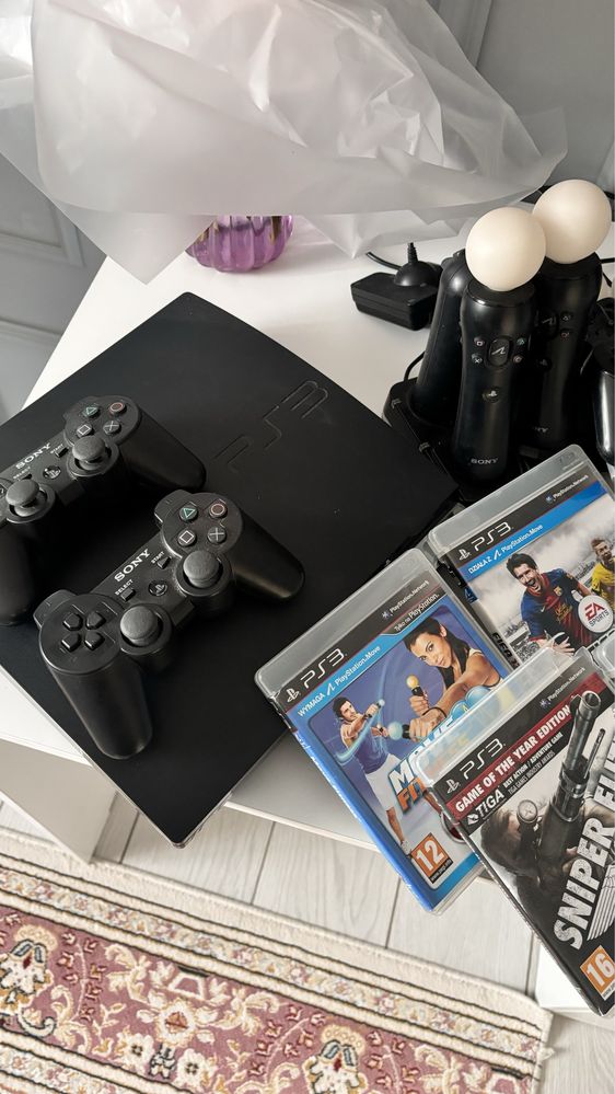 плестейшен 3 или 4 15+ игры полный комплектация