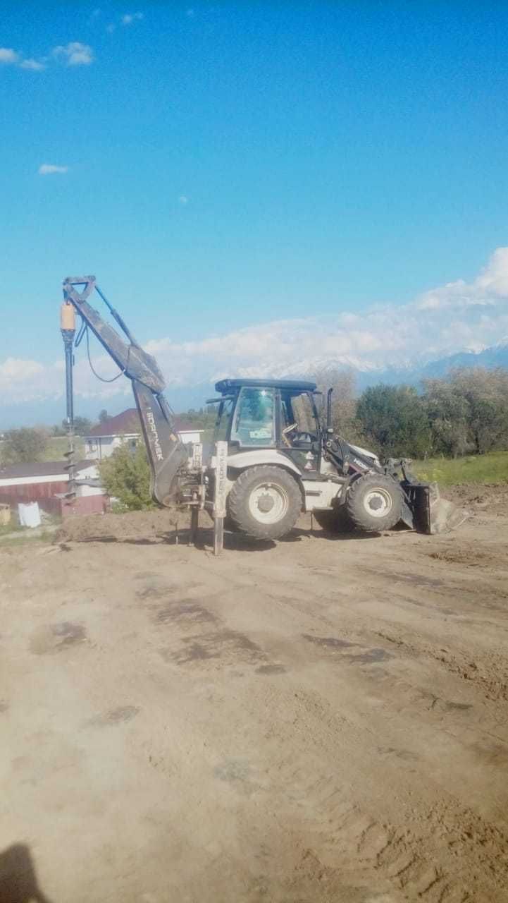 Услуги, аренда гидромолота, ямобура, экскаватора