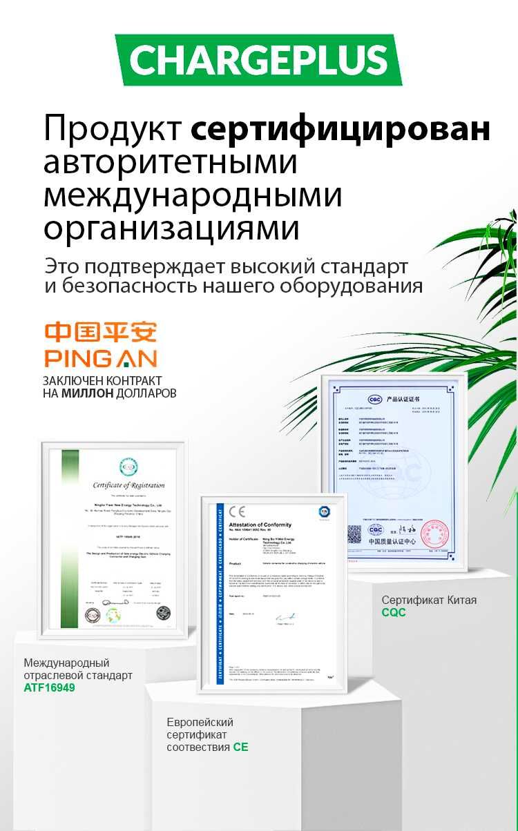 Зарядная станция GBT 22KW Tesla, Zeekr, BYD, VW