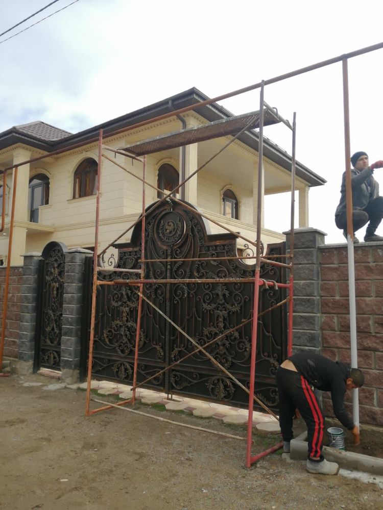 Аренда рамных лесов на колёсах с быстрой доставкой
