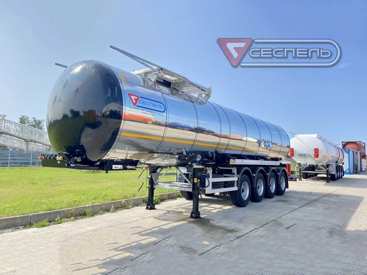 Полуприцеп-битумовоз SESPEL SF4B30 — 30 м³, 2025 г.в.