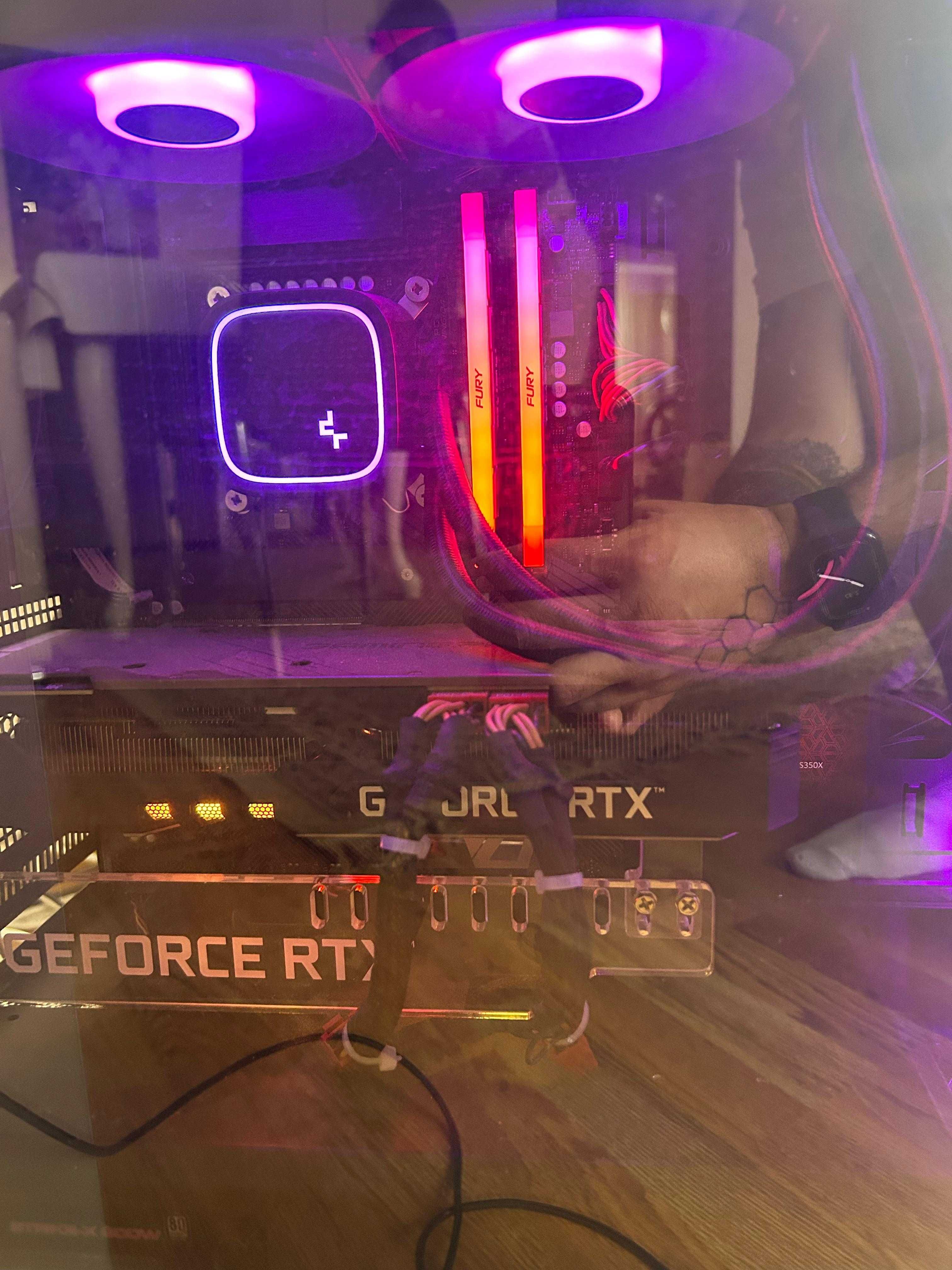 i5 - 12600KF / NVIDIA GeForce RTX3080 Игровой пк + монитор + hyperx
