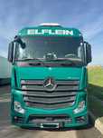 Сцепка Седельный тягач Mercedes-Benz Actros MP4 и полуприцеп Krone