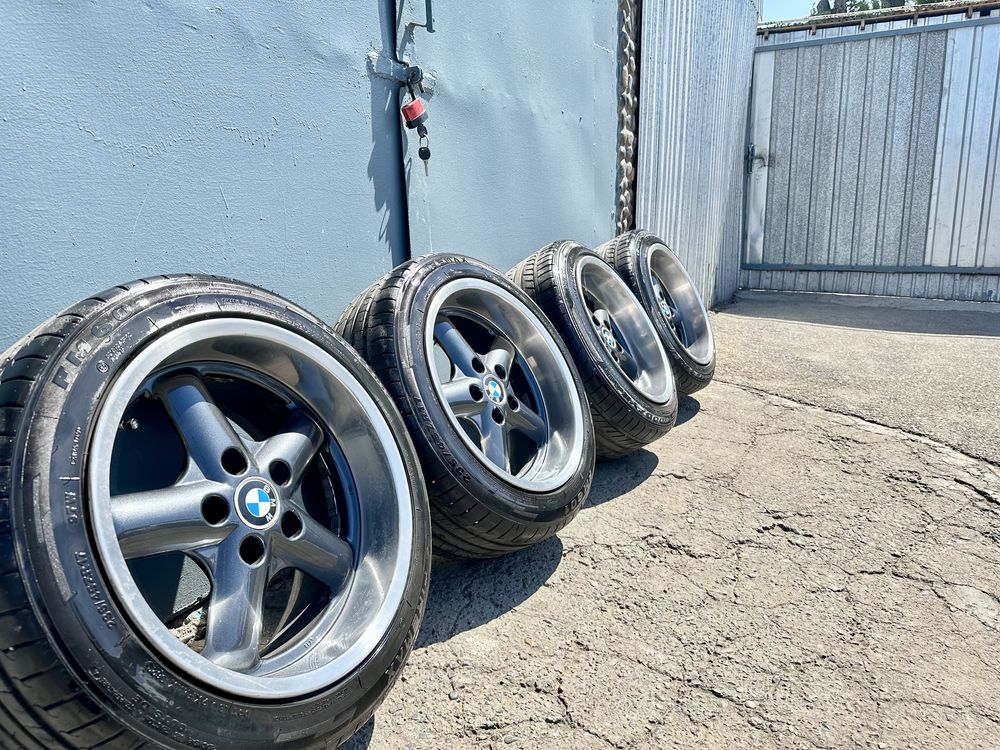 Hamann motorsport r17 разноширокие диски бмв bmw титанки