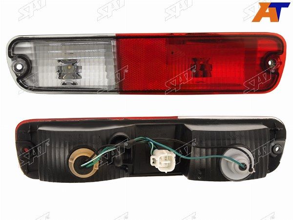 Фонарь в задний бампер Mitsubishi Pajero