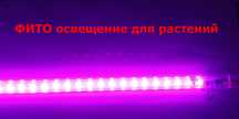 ФИТО ЛАМПА LED освещение для рассады цветов растений дома и в теплицах