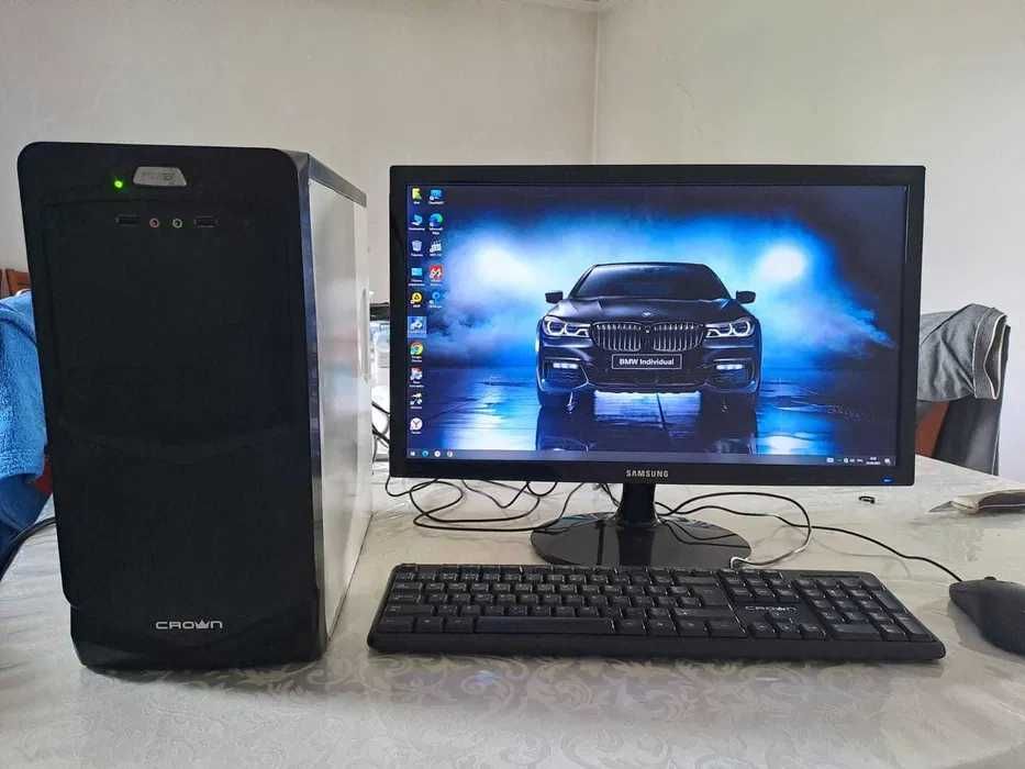 Идеальный игровой компьютер/Corei3-7100/Озу8GbDDR4/SSD256Gb/для игр