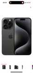 Iphone 15 pro 256 gb