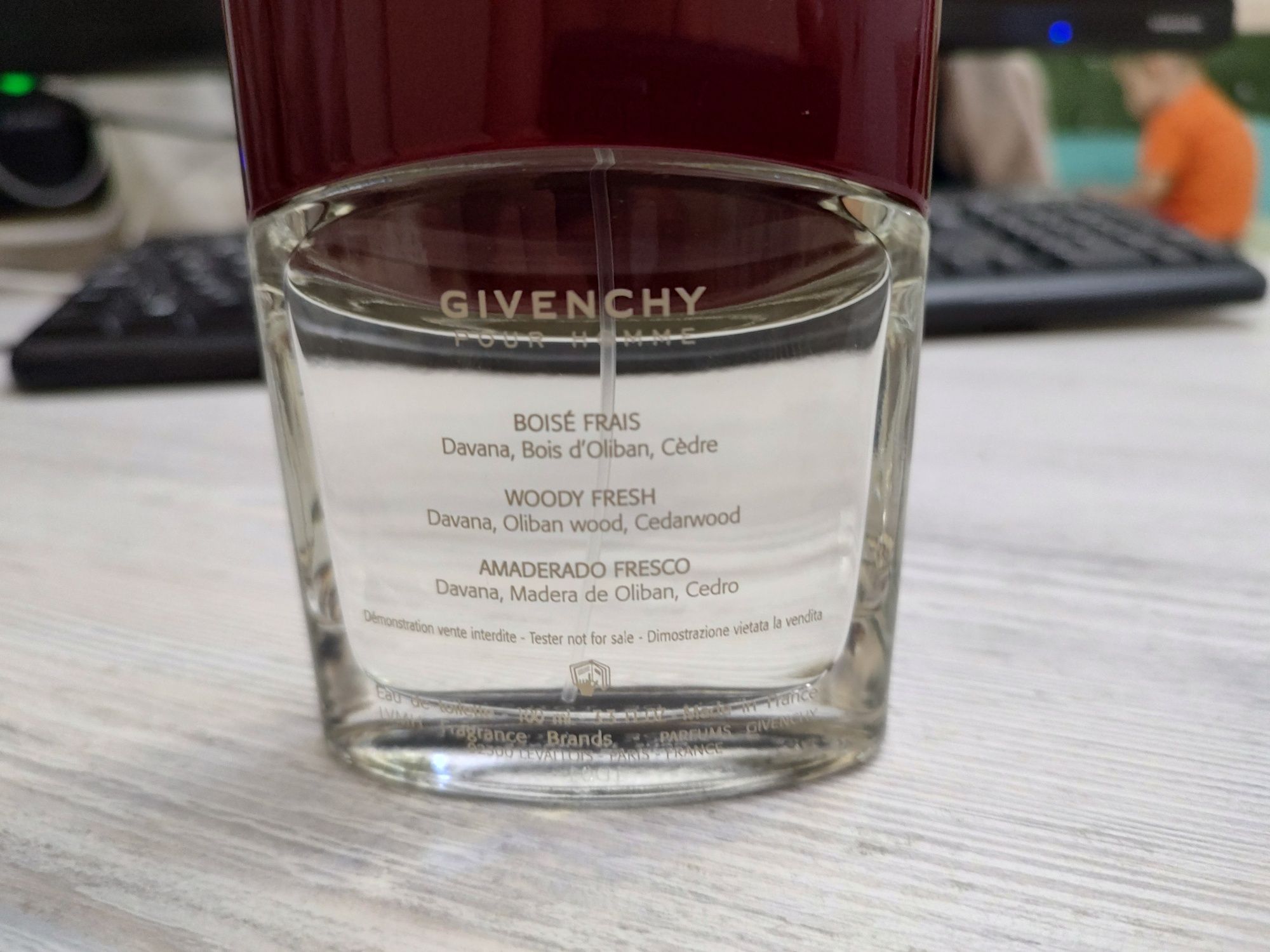 Туалетная вода для мужчин Givenchy pour homme