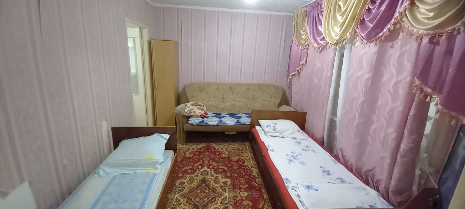 Дача на старой площадке с навесом