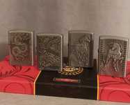 Бензиновая зажигалка под Zippo. Зажигалка в подарок. Набор зажигалок