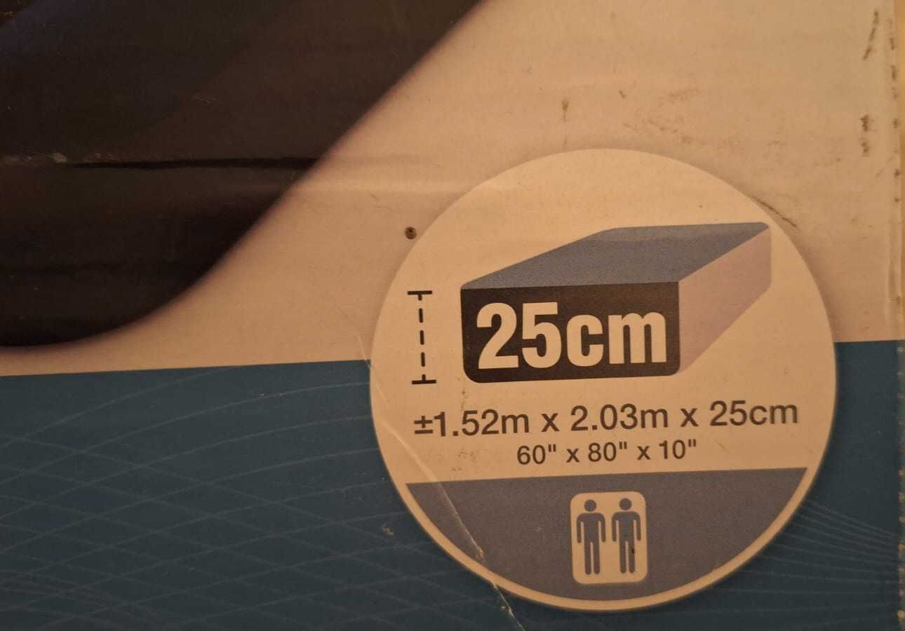 Надувной двухспальный матрас 1.50м×2.м×25см