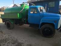 Откачка септиков. ГАЗ-53 - 4 куба
