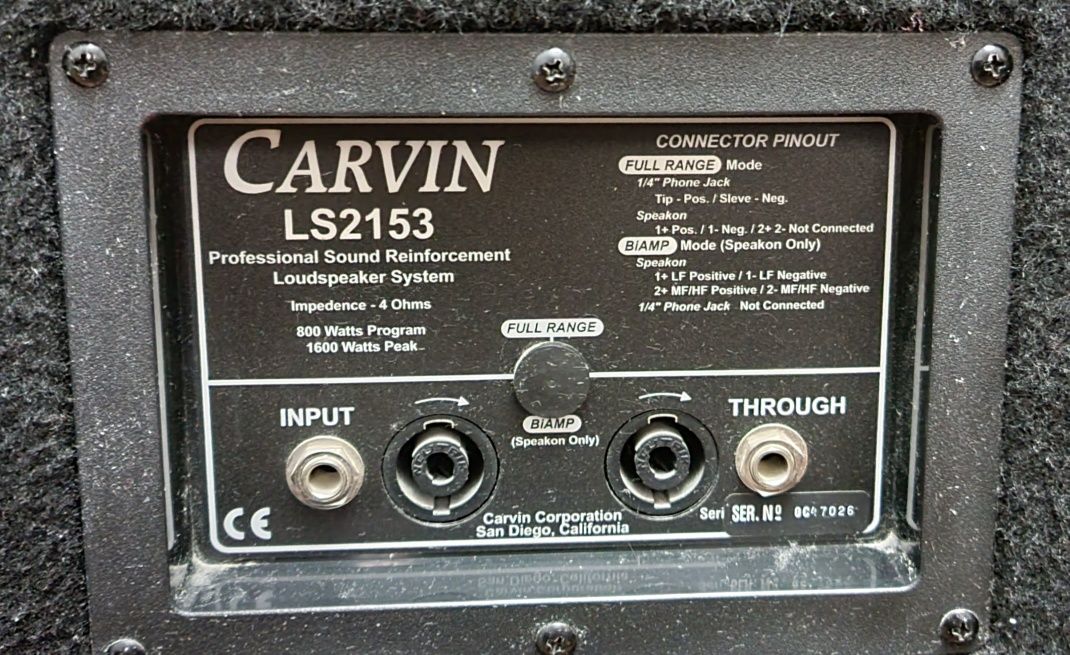 Музыкальное оборудование Carvin USA