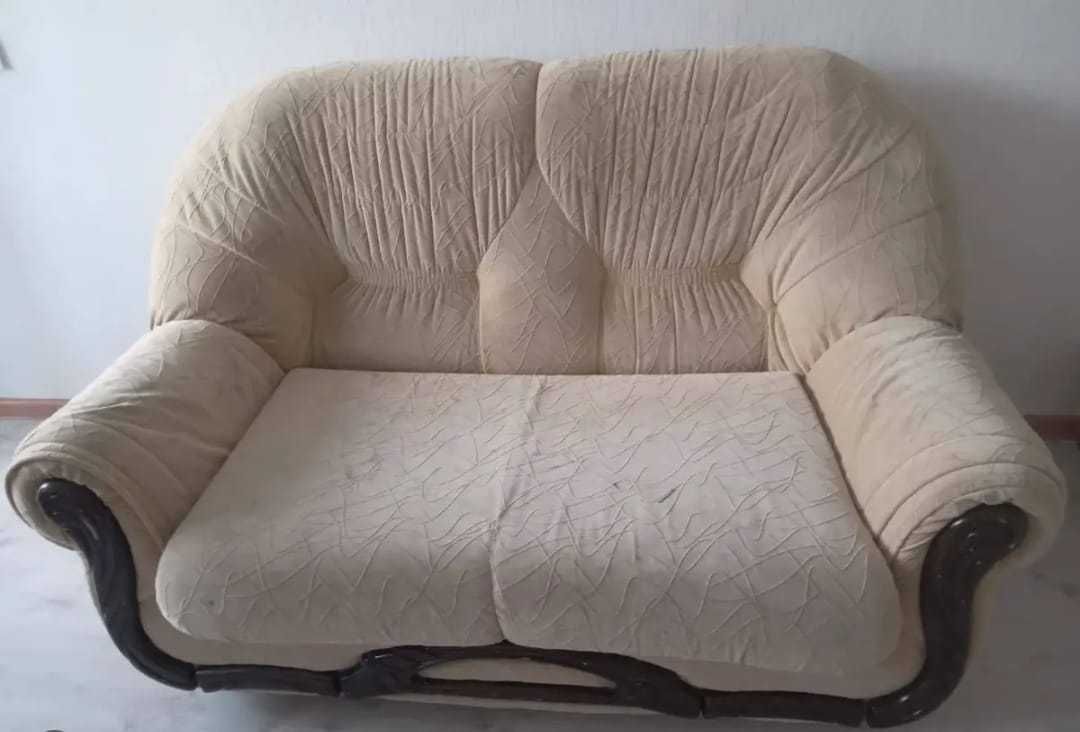 продам Диван и   мини  диван и кресло . все раскладывается в кровать