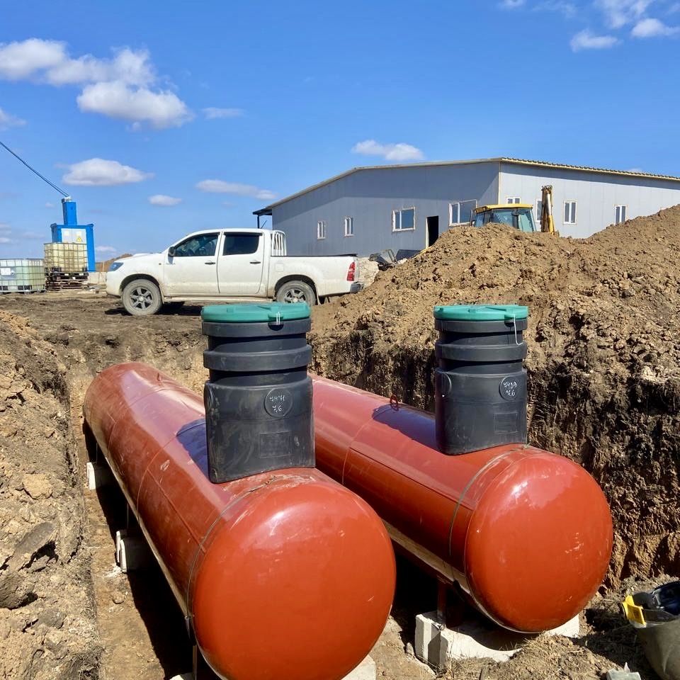 Газовое отопление газгольдеры испарители