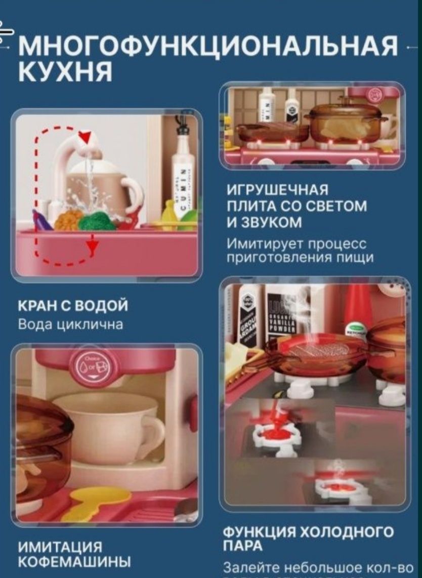 Продам новую детскую кухню