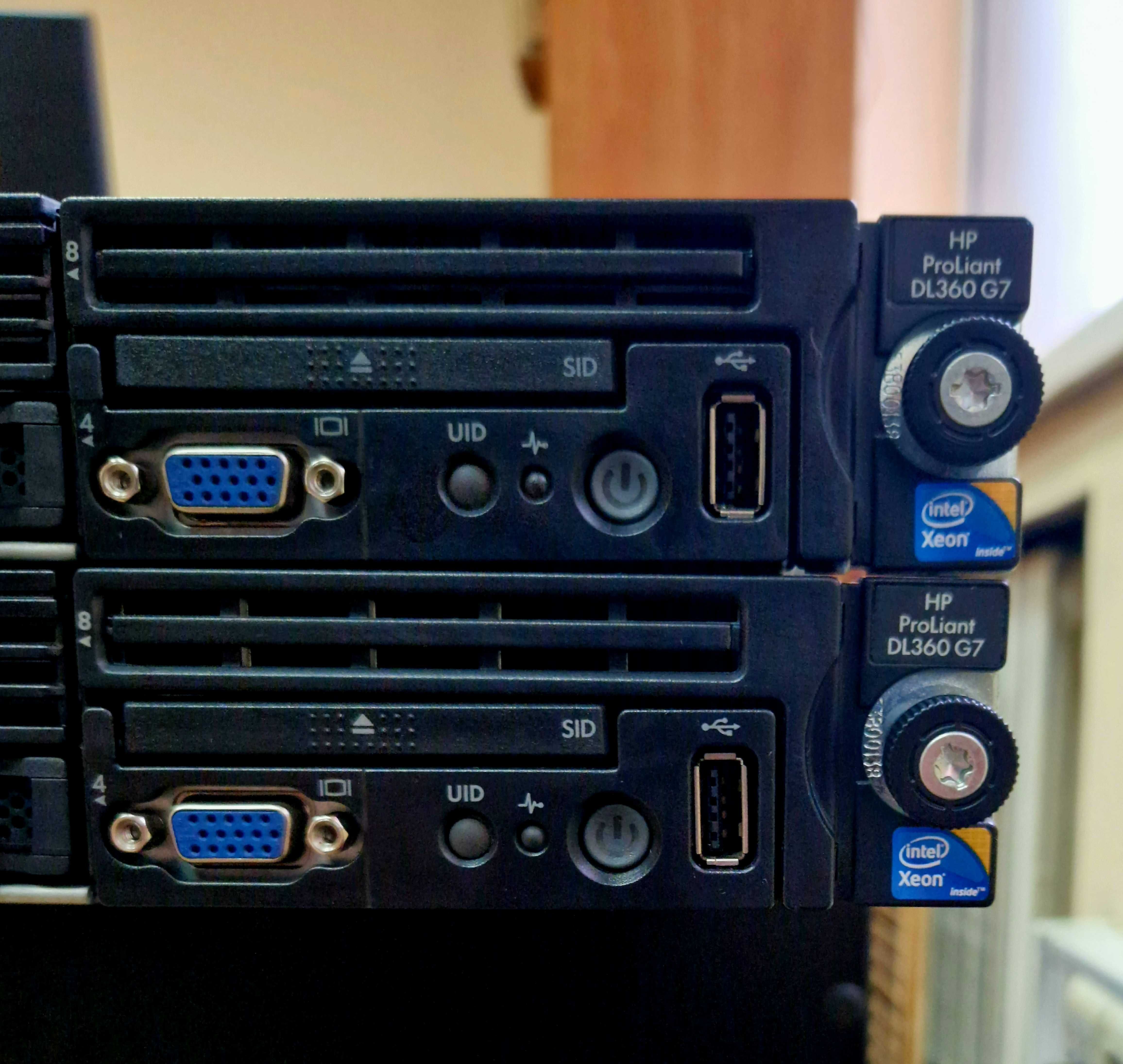 Сервера HP ProLiant DL360 G7