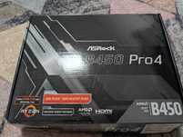 Материнская плата ASRock B450 pro4