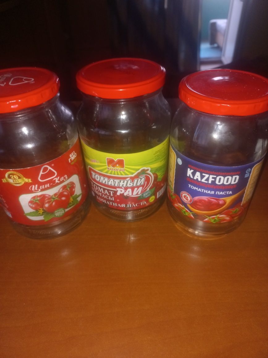 Банки закрутки 900мл-1л. 9шт