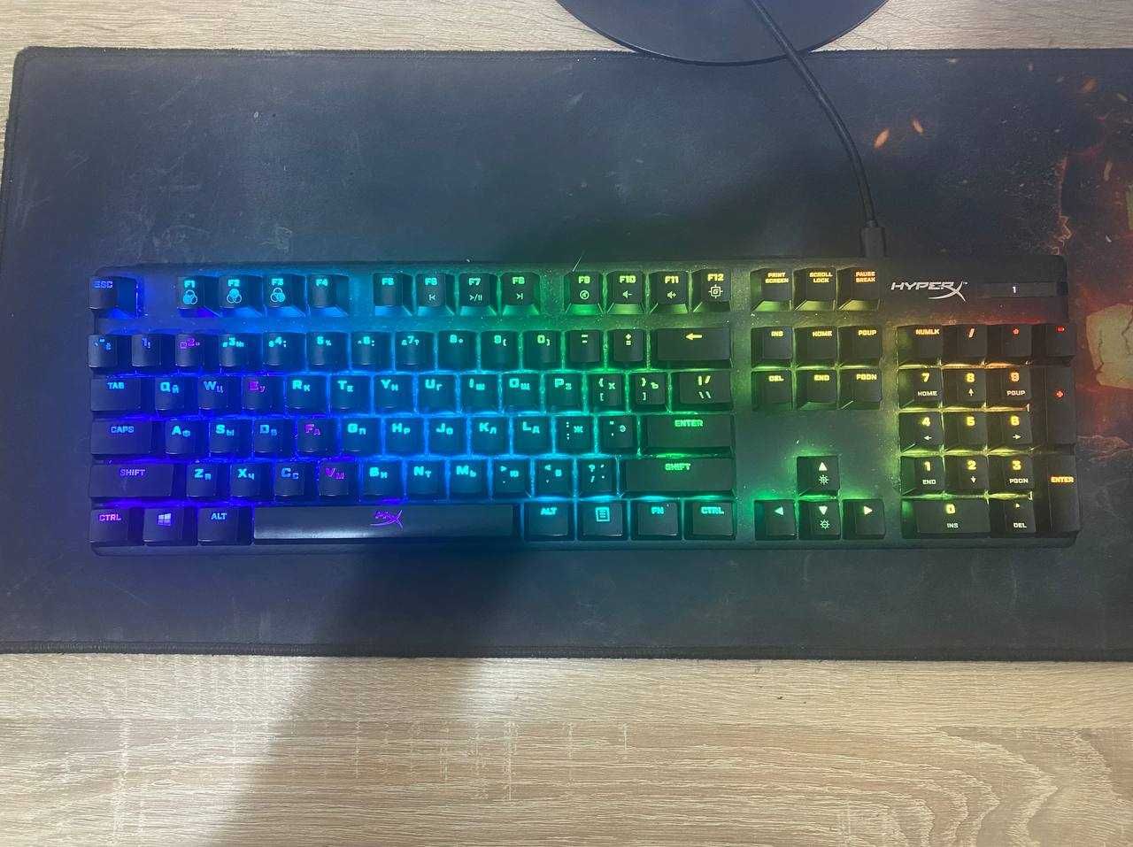 HyperX Alloy Origins 100 Синие свитчи | Механическая клавиатура