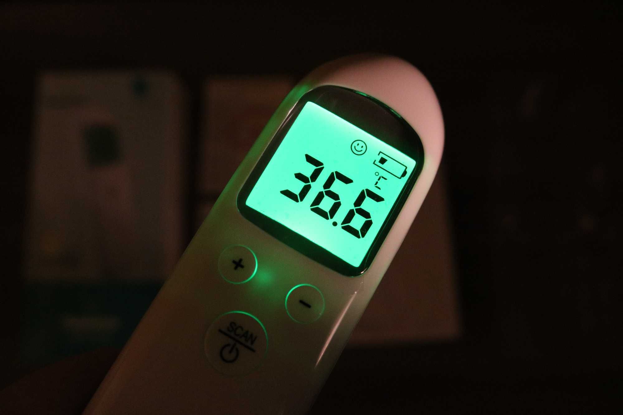 Пирометр для Цифровой Термометр,градусник,инфрокрасный.от 32 до 43 ° C