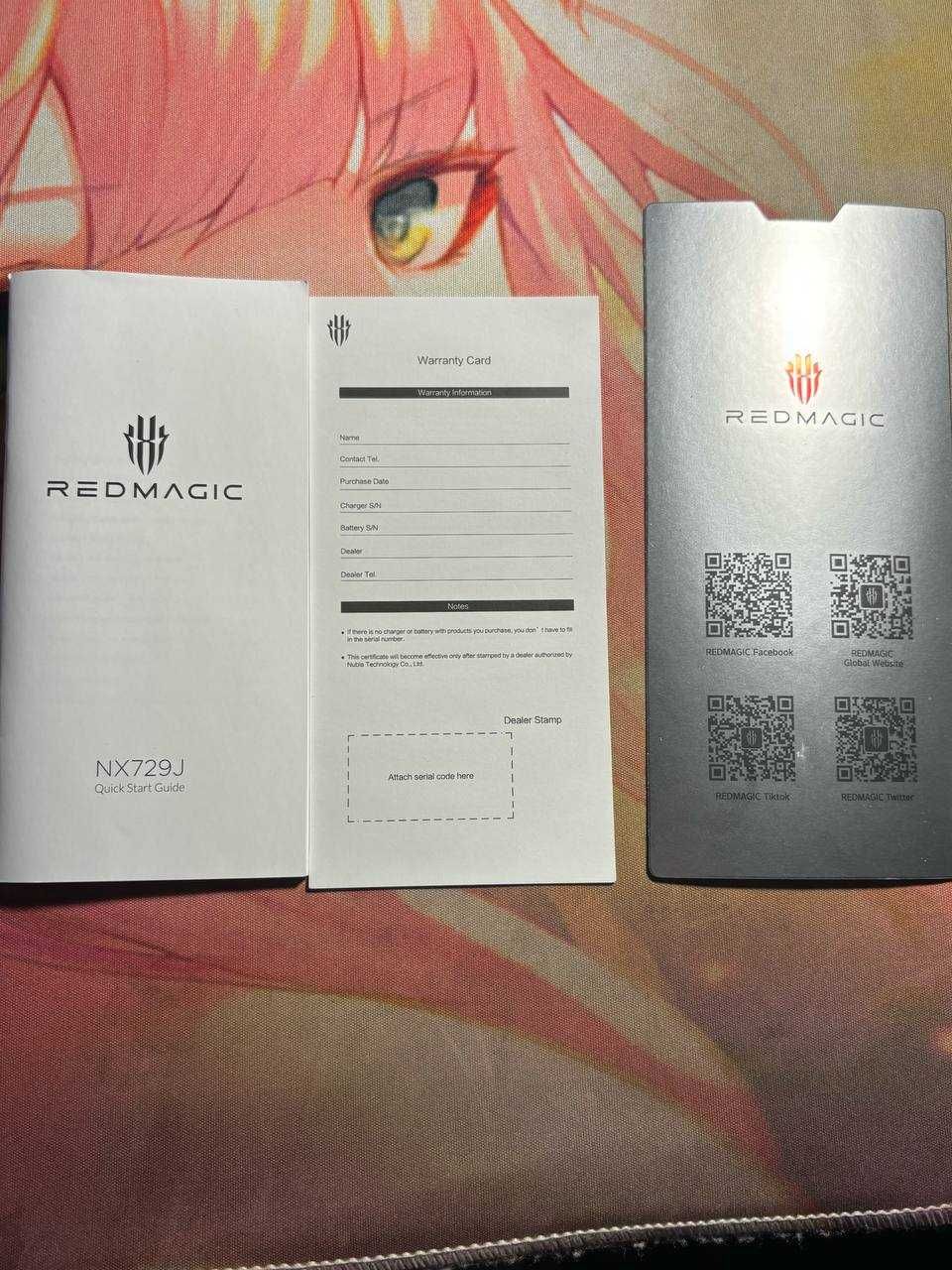 Продам телефон Смартфон ZTE Red Magic 8 pro Void 5G 16/512GB Black